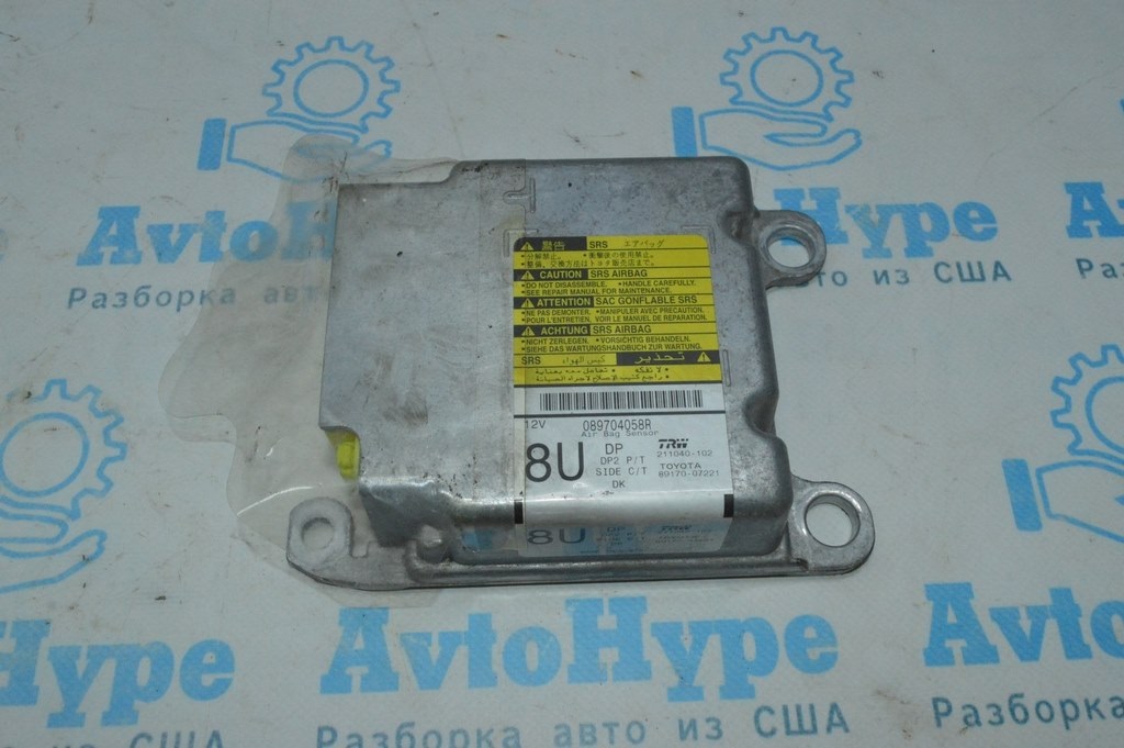 Модуль srs airbag компьютер подушек безопасности Toyota Avalon 05-12 (01) — фото 2