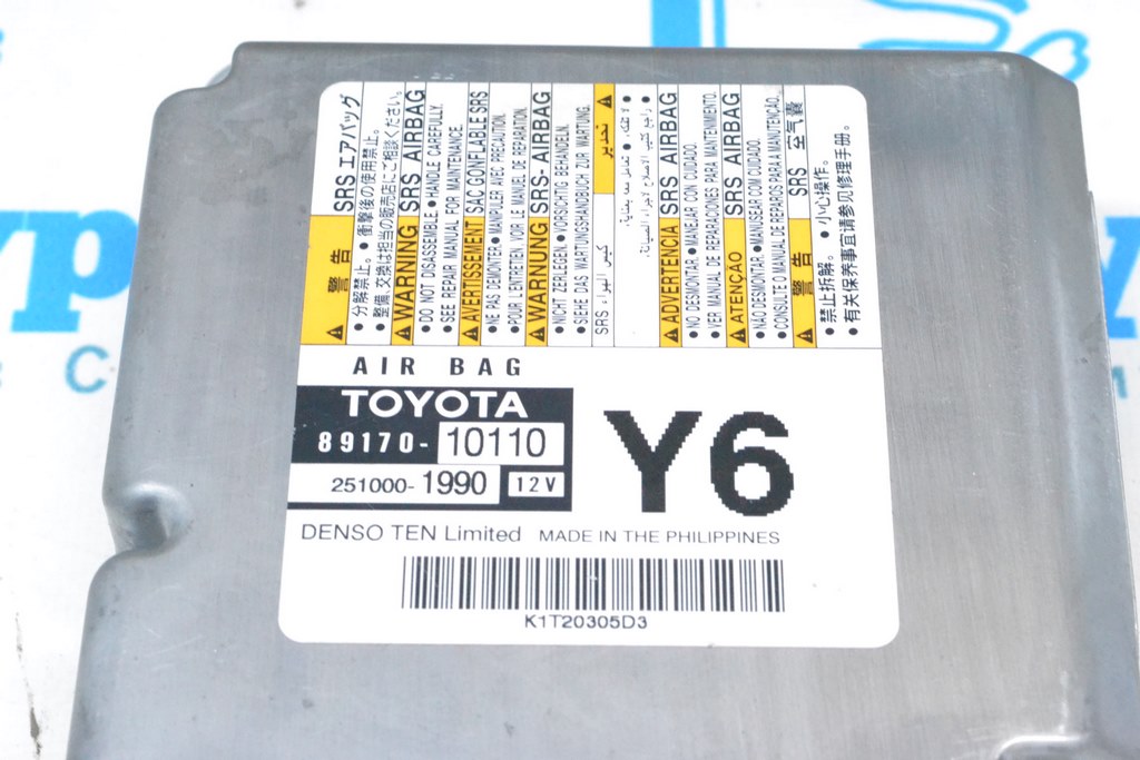 Модуль srs airbag компьютер подушек безопасности Toyota C-HR 18-23 (01) ок — фото 3