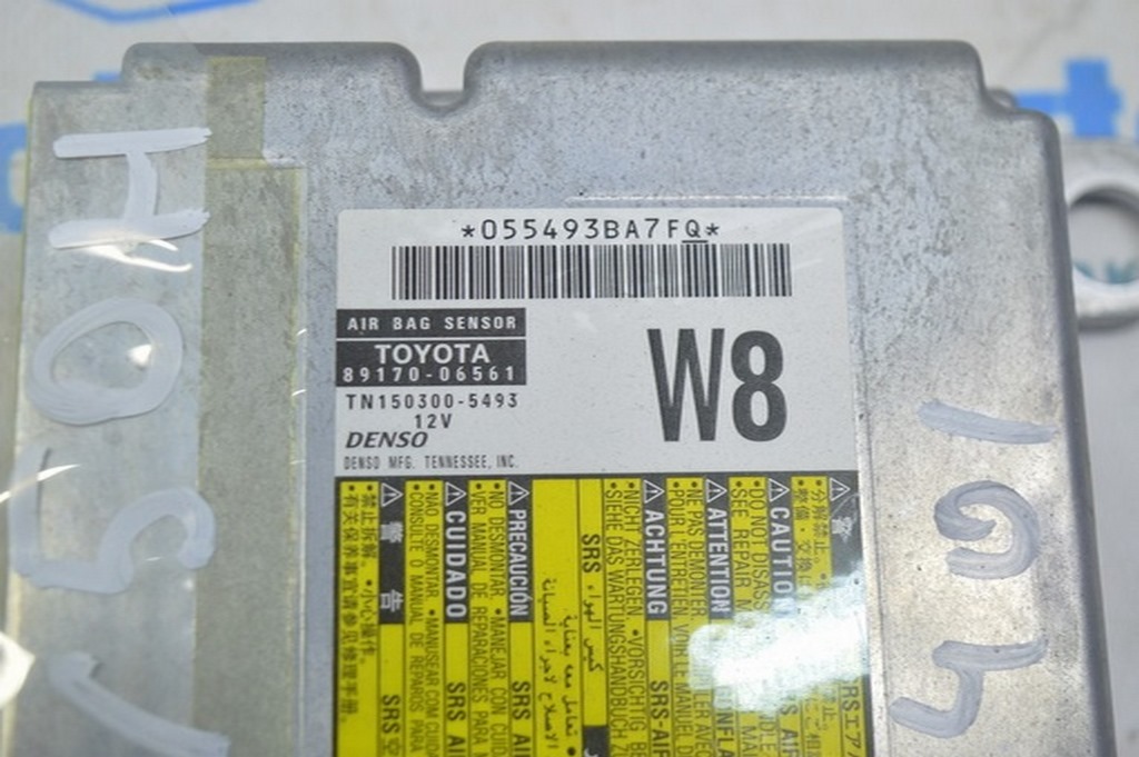 Модуль srs airbag компьютер подушек безопасности Toyota Camry v50 12-14 usa\euro (02) — фото 2