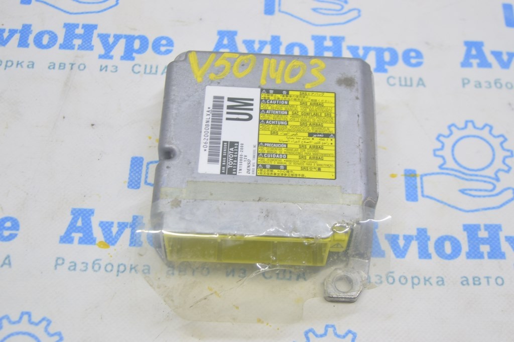 Модуль srs airbag компьютер подушек безопасности Toyota Camry v50 12-14 usa\euro (03)