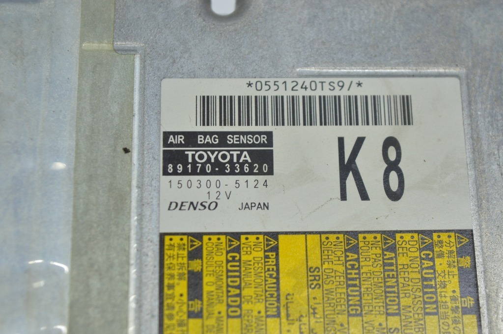 Модуль srs airbag компьютер подушек безопасности Toyota Camry v50 12-14 usa\euro — фото 3