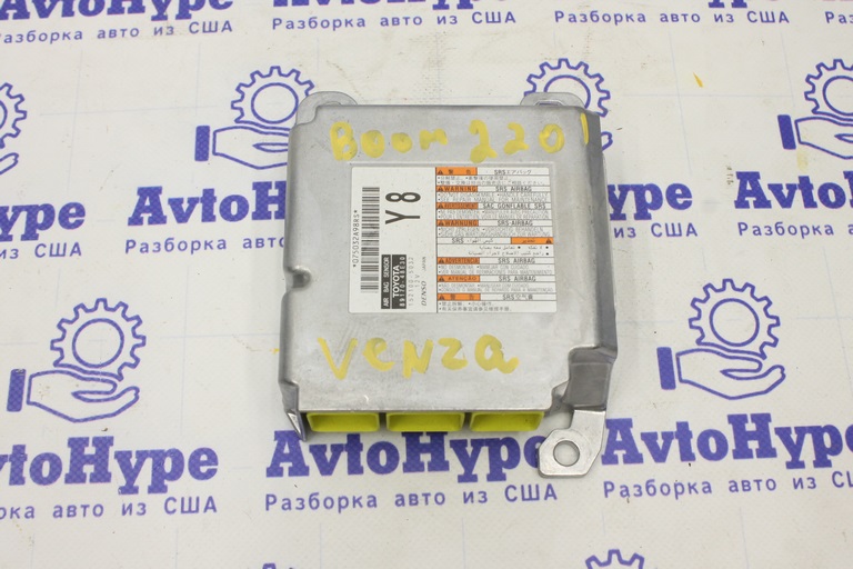 Модуль srs airbag комп'ютер подушок безпеки Toyota Venza 21- (01) спрацьований
