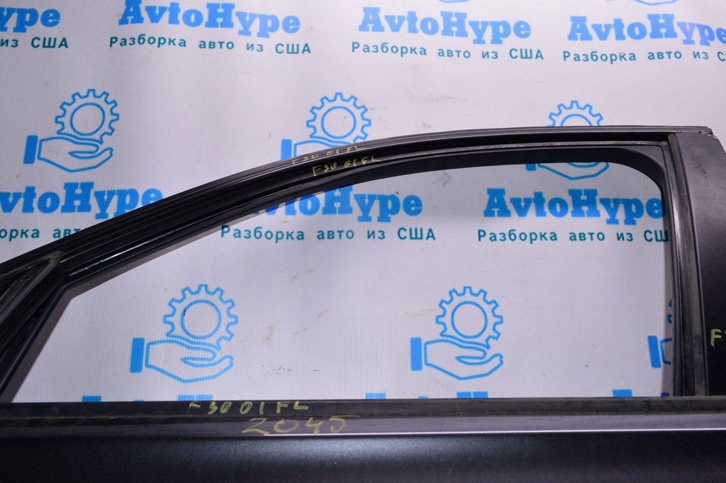Молдинг дверь-стекло центральный перед лев BMW 3 F30 12-19 чёрн