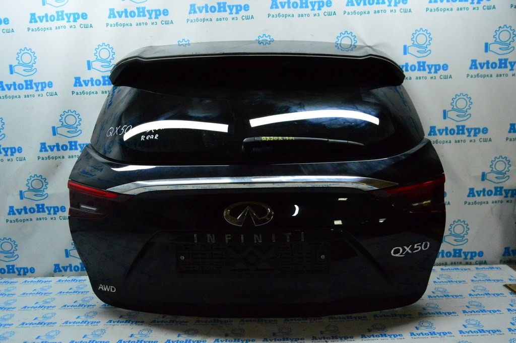 Молдинг двери багажника верхний Infiniti QX50 19- хром