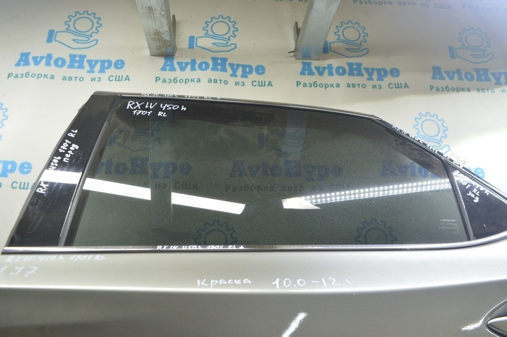 Молдинг двери боковой задний левый Lexus RX350 RX450h 16-22