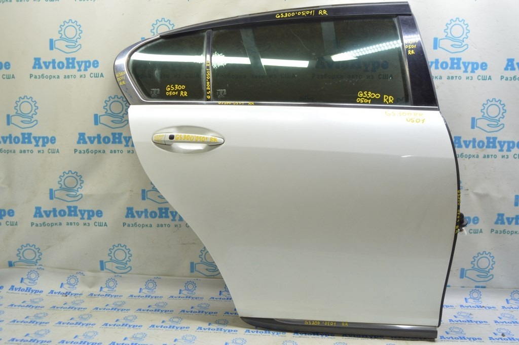 Молдинг двери верхний хром зад прав Lexus GS300 GS350 GS430 GS450h 06-11 хром