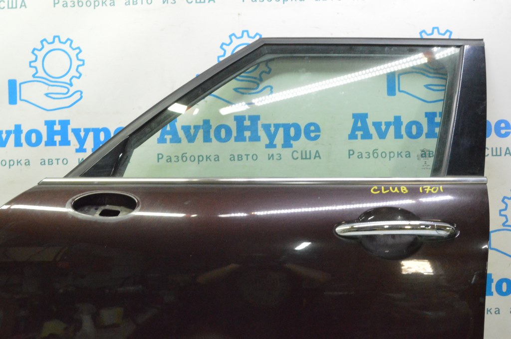 Молдинг двери верхний перед лев Mini Cooper Clubman 16-22 с уплотнителем
