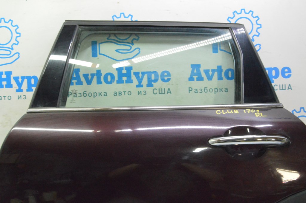 Молдинг двери верхний зад лев Mini Cooper Clubman 16-22 с уплотнителем