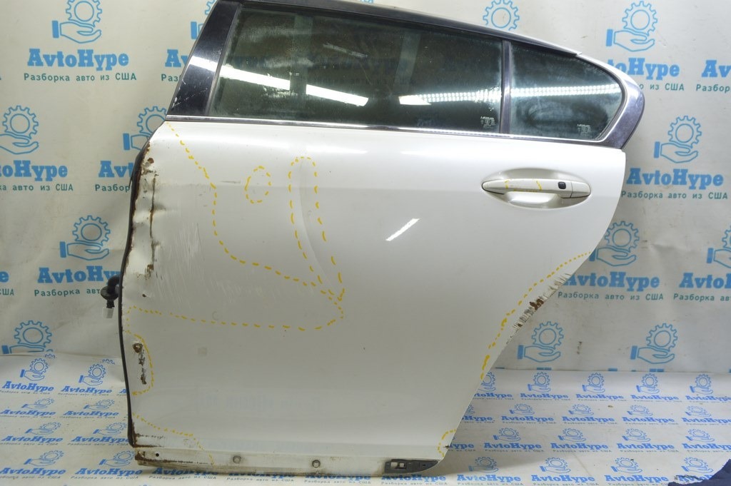 Молдинг двери верхний задний левый Lexus GS300 GS350 GS430 GS450h 06-11 хром