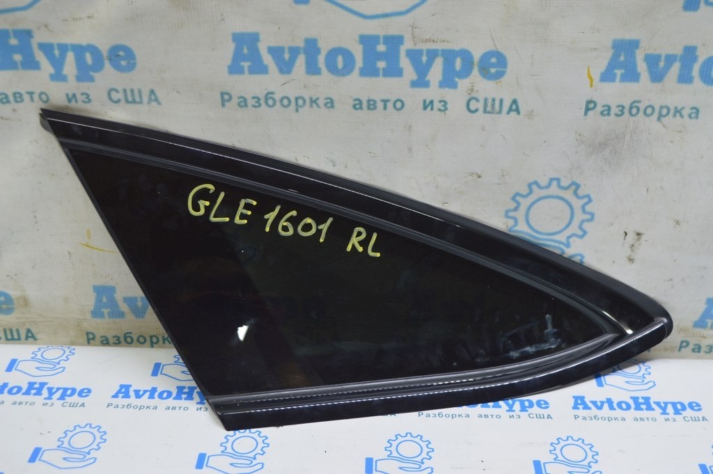 Молдинг форточки нижний задний левый Mercedes GLE-class C292 12-19 черн