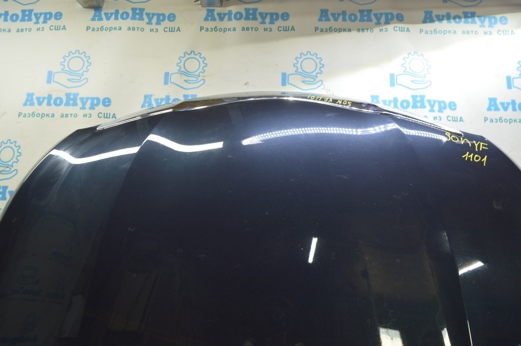 Молдинг капота хром Hyundai Sonata 11-15