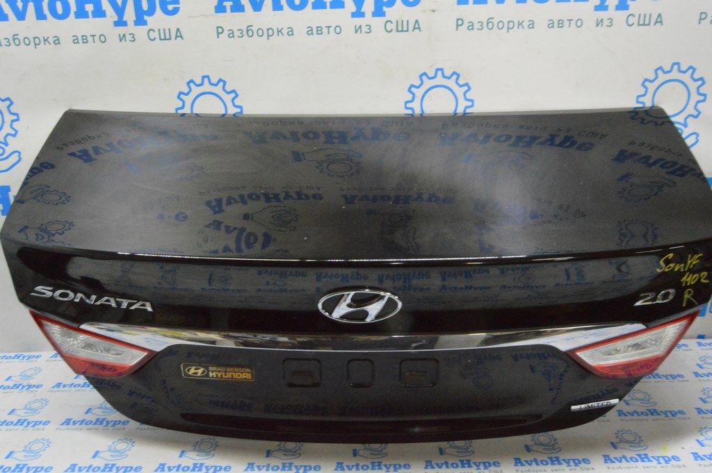 Молдинг крышки багажника Hyundai Sonata 11-15 хром