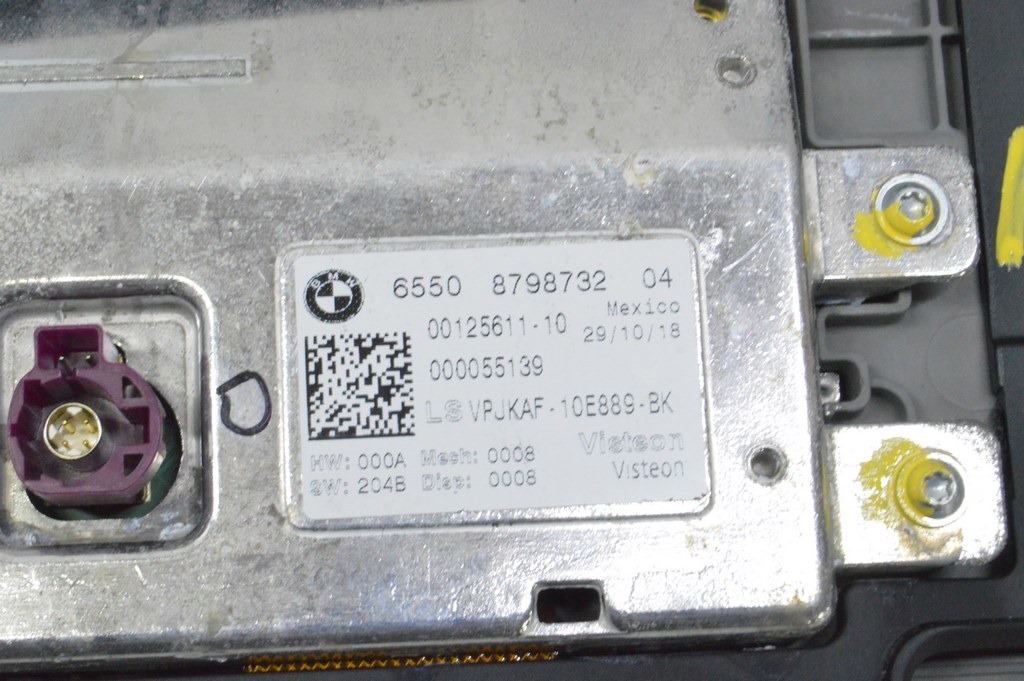 Монитор, дисплей, навигация BMW X5 G05 19-23 12.3" (01) 65508798732 — фото 4