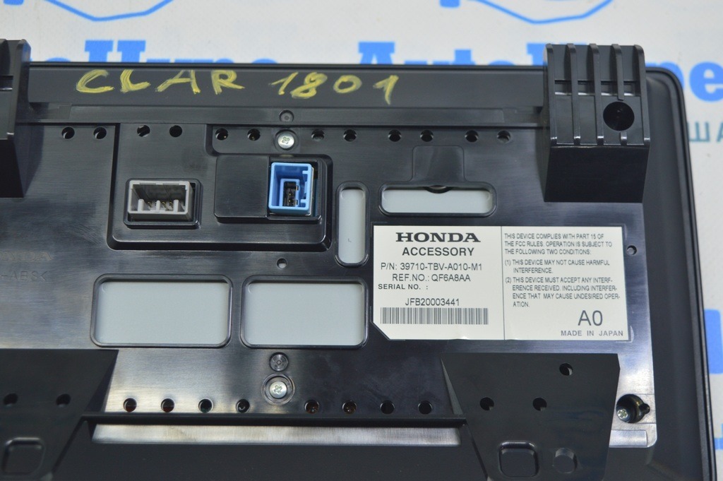 Монитор, дисплей, навигация Honda Clarity 18-21 usa 39710-TBV-A01 (01) — фото 4