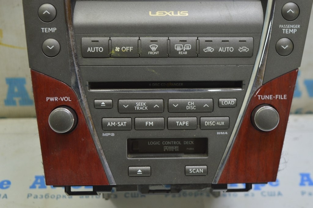 Монитор, дисплей, навигация Lexus ES350 07-09 с управлением климатом (01) — фото 2
