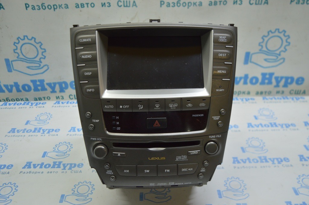Монитор, дисплей, навигация Lexus IS250/IS300/IS350 06-13 (01) без упр аудио