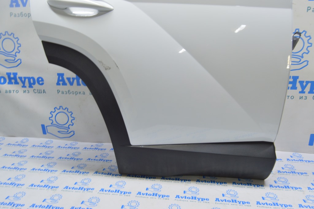 Накладка арки двери нижняя зад лев Hyundai Tucson 22- структура