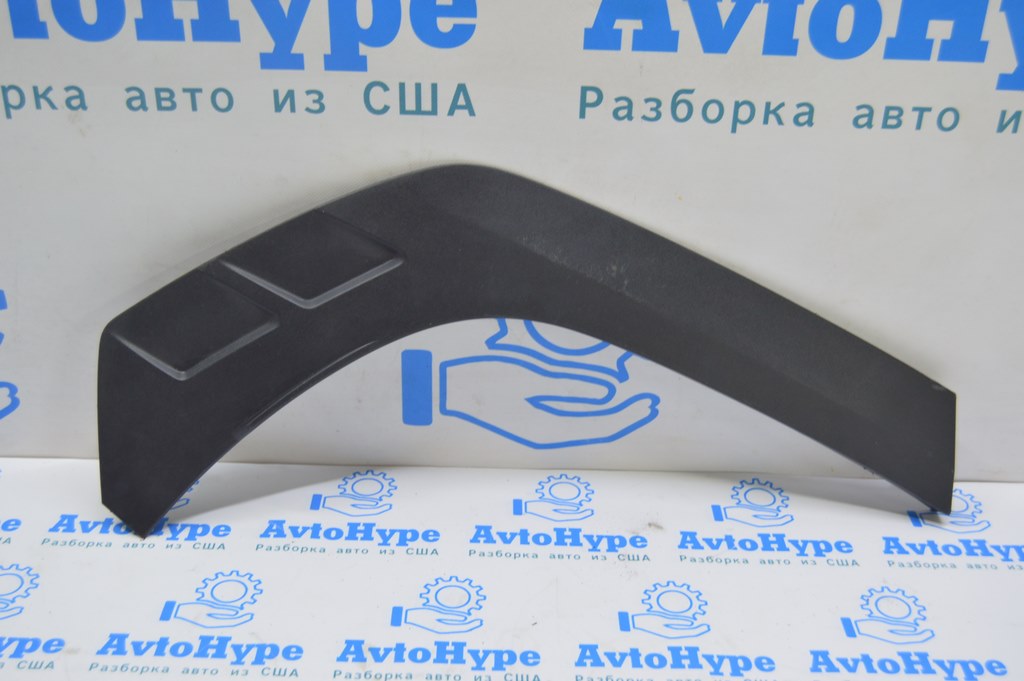 Накладка арки крыла зад прав Hyundai Tucson 22- на крыле, структура (01) потёрта