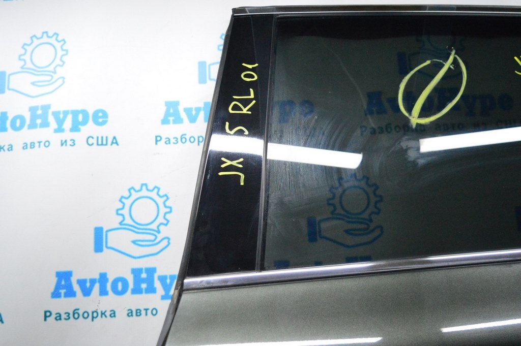 Накладка двери боковая передняя зад лев Infiniti JX35 QX60 13-17 — фото 2