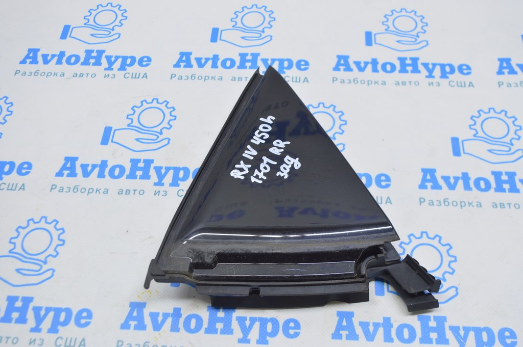 Накладка двери боковая задняя правая Lexus RX350 RX450h 16-22 треугольник