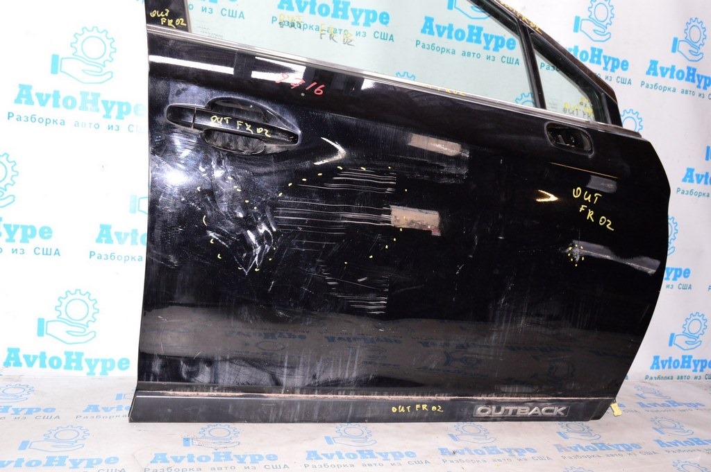 Накладка двери нижняя перед прав Subaru Outback 15-19