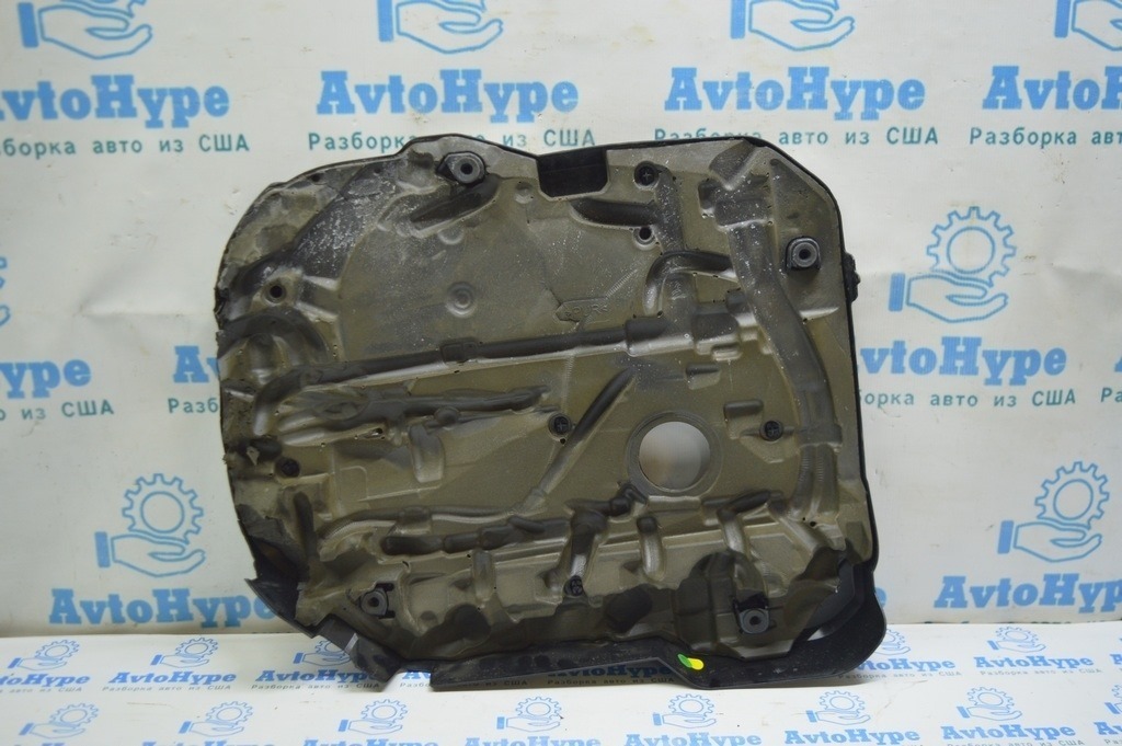 Накладка двигателя BMW X3 G01 18-23 B58 Mperfomans (01) деф спереди небольшой — фото 3