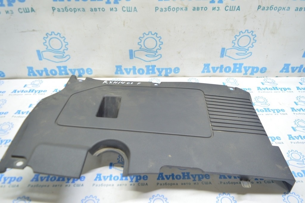 Накладка двигателя левая Lexus RX450h 10-15 с вставкой (02)