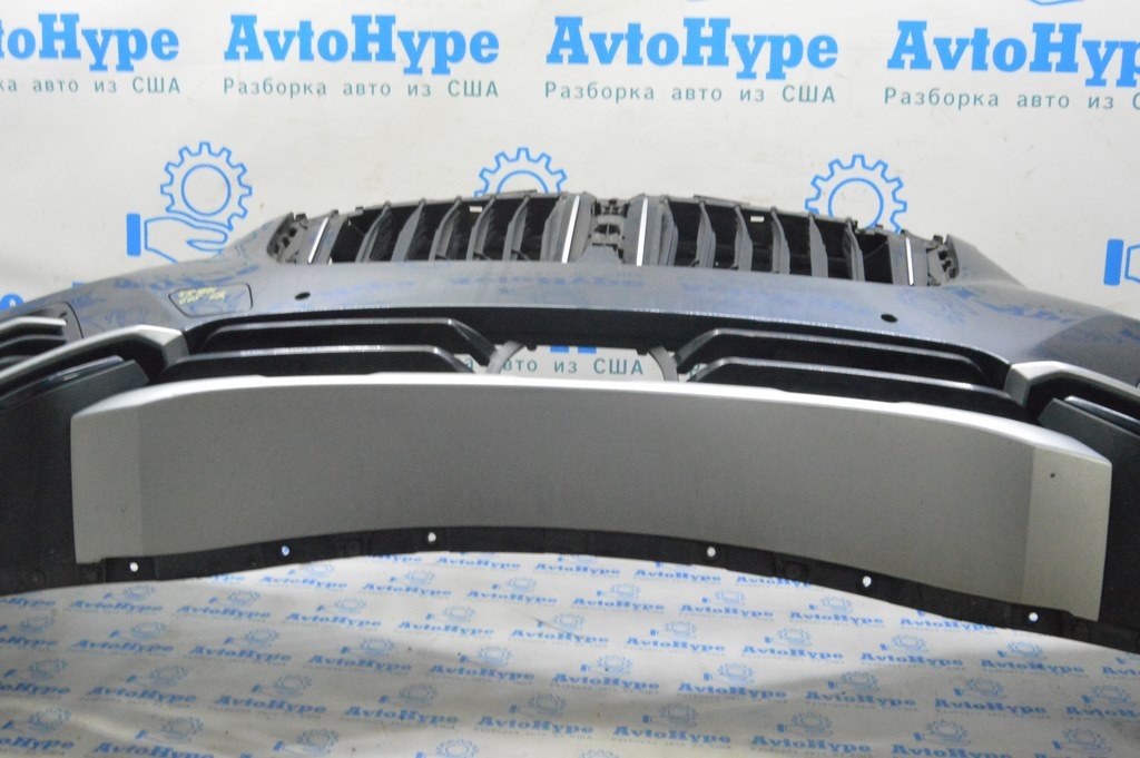 Накладка губы переднего бампера BMW X5 G05 19-23 X-Line