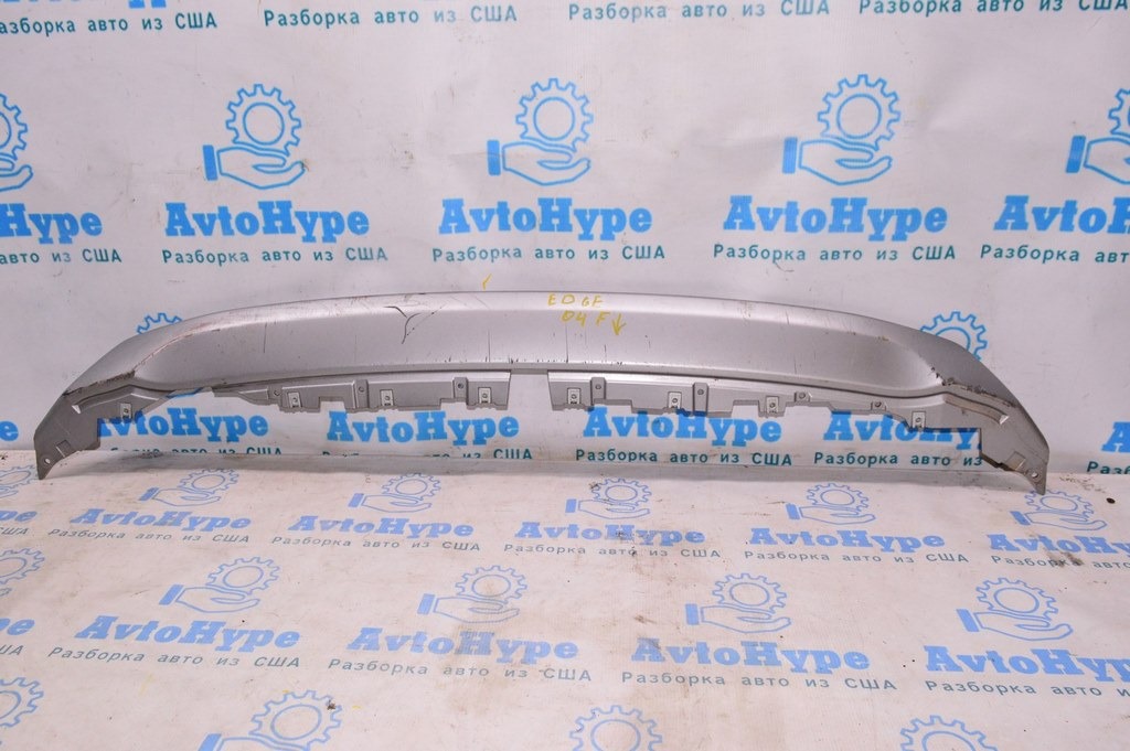 Накладка губы заднего бампера Ford Edge 15-18 дорест SE, SEL, Titanium
