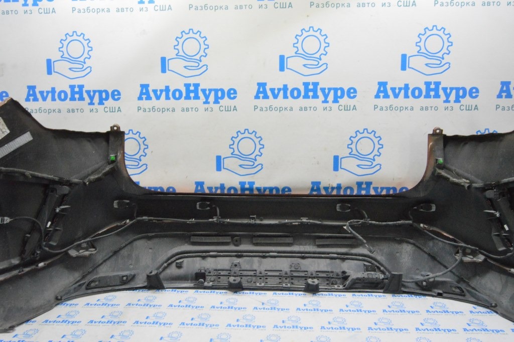 Накладка губы заднего бампера Lexus RX 350/350h 23- (01) царапины — фото 3