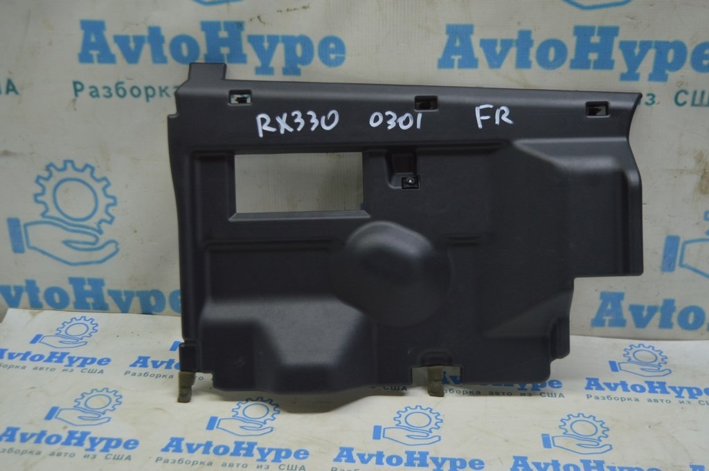 Накладка коленей пассажира Lexus RX300 RX330 RX350 RX400H 04-09 черная