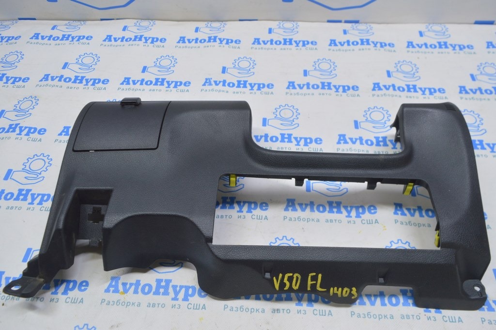 Накладка коленей водителя Toyota Camry v50 12-14 usa\euro черн, с кармашком