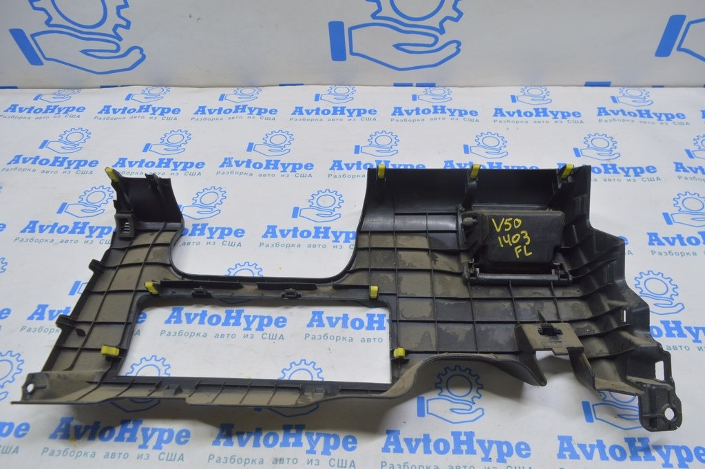 Накладка коленей водителя Toyota Camry v50 12-14 usa\euro черн, с кармашком — фото 3