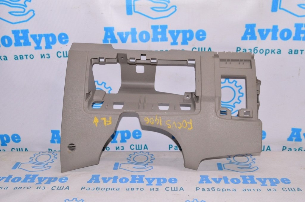 Накладка колени водителя  Ford Focus mk3 11-18 серая
