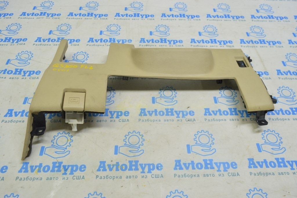 Накладка колени водителя Lexus GS300 GS350 GS430 GS450h 06-07 бежевая (01) надлом