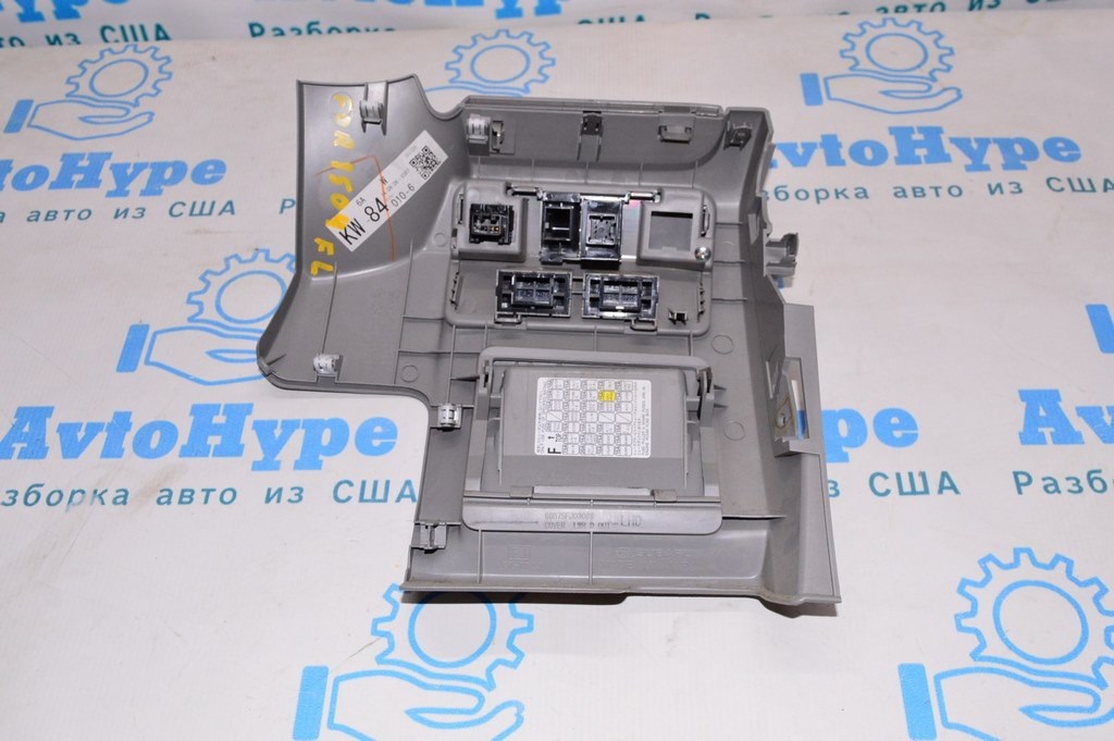 Накладка колени водителя Subaru Forester 14-18 SJ серая (04) без крышки — фото 3