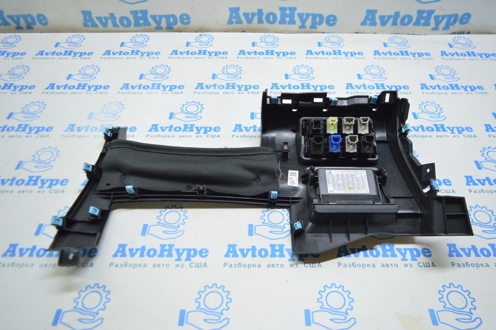 Накладка колени водителя Subaru Forester 19- SK черн — фото 2
