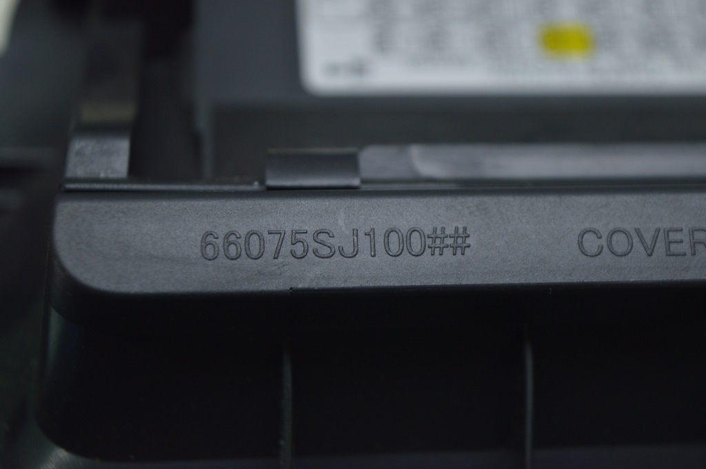 Накладка колени водителя Subaru Forester 19- SK черн — фото 4
