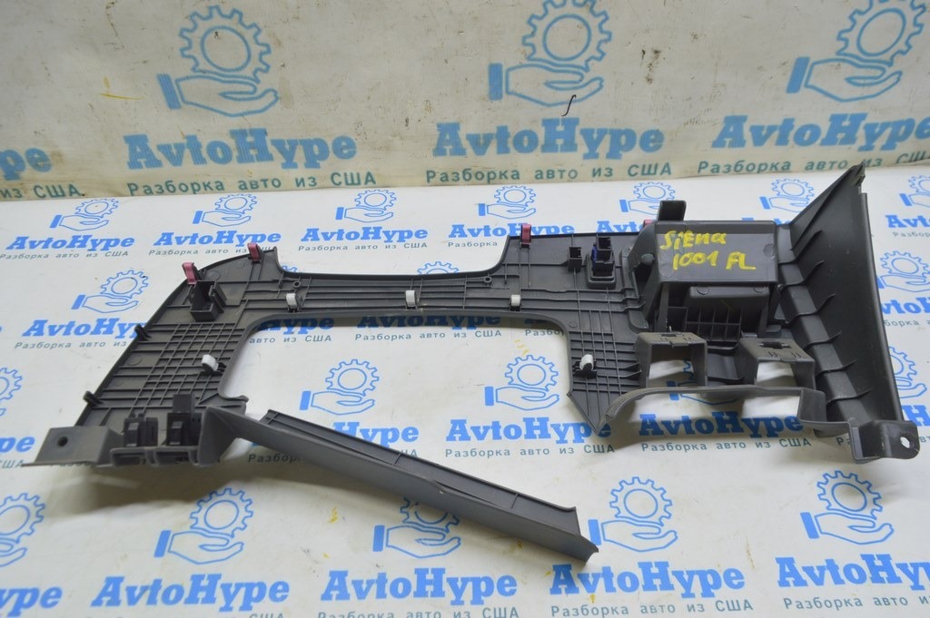 Накладка колени водителя Toyota Sienna 15-20 серая (01) Реал М. треснута — фото 3