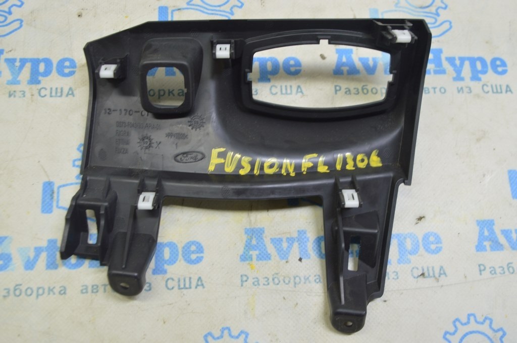 Накладка колени водителя верх Ford Fusion mk5 13- черн — фото 2