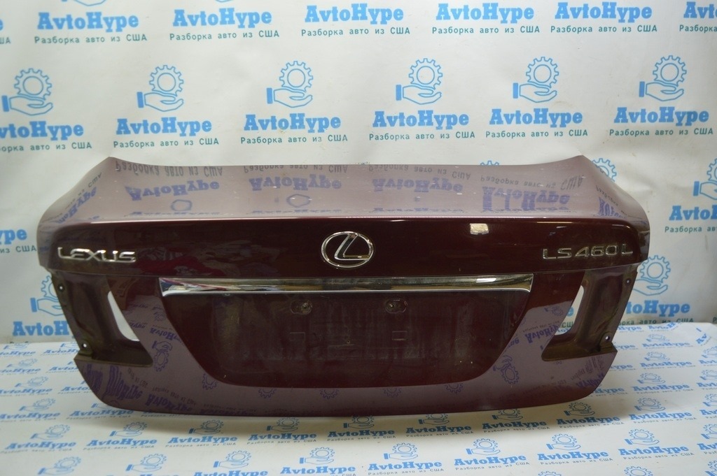 Накладка крышки багажника Lexus LS460 LS600h 07-09 под камеру
