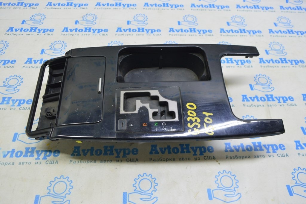 Накладка на шифтер КПП Lexus GS300 GS350 GS430 GS450h 06-11 черн