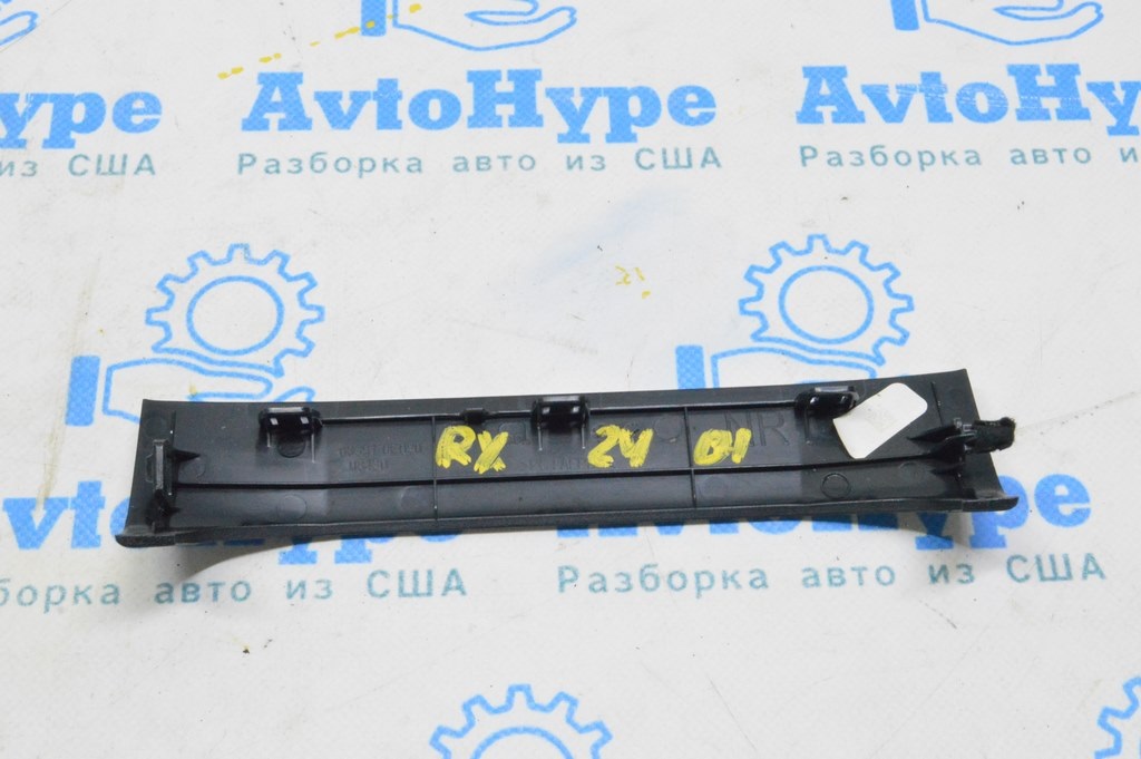 Накладка обшивки потолка передняя Lexus RX 350/350h/500h 23- черн — фото 2