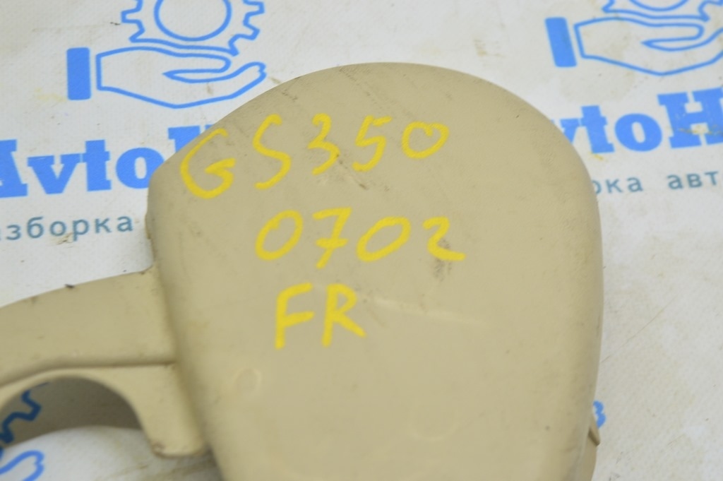 Накладка пассажирского сиденья Lexus GS300 GS350 GS430 GS450h 06-07 беж — фото 2