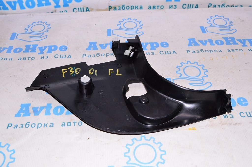 Накладка передней стойки нижняя левая BMW 3 F30 12-19 черн