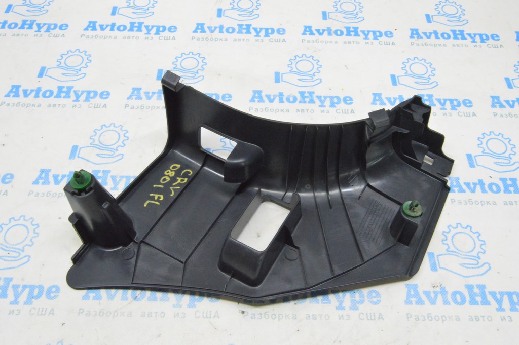 Накладка передней стойки нижняя левая Honda CRV 07-11 черн — фото 2