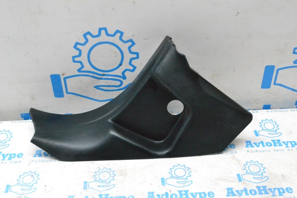 Накладка передней стойки нижняя левая Land Rover Range Rover L405 13-17 черн