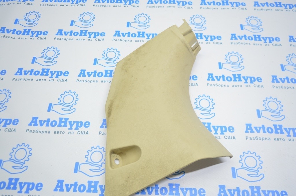 Накладка передней стойки нижняя левая Lexus RX350 RX450h 10-15 беж 62102-48080