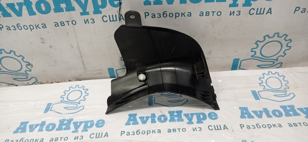 Накладка передней стойки нижняя левая Subaru Forester 14-18 SJ черн — фото 2