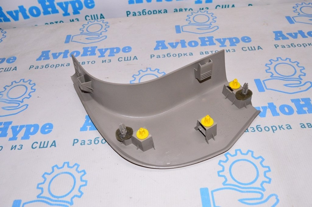 Накладка передней стойки нижняя правая Ford Focus mk3 11-18 беж — фото 2